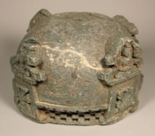 Portion of a Votive Stupa